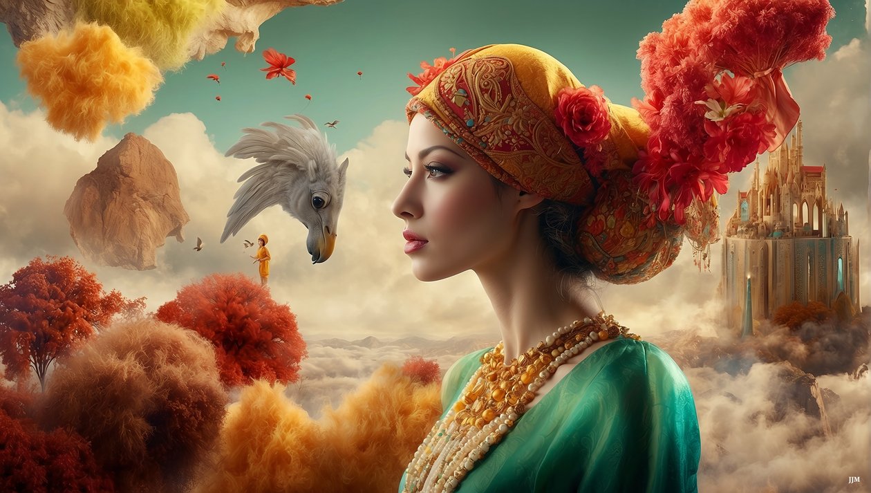 Dreamcore_dreamlike_scene-arabian_01 作者 约瑟夫·约翰·迈克尔