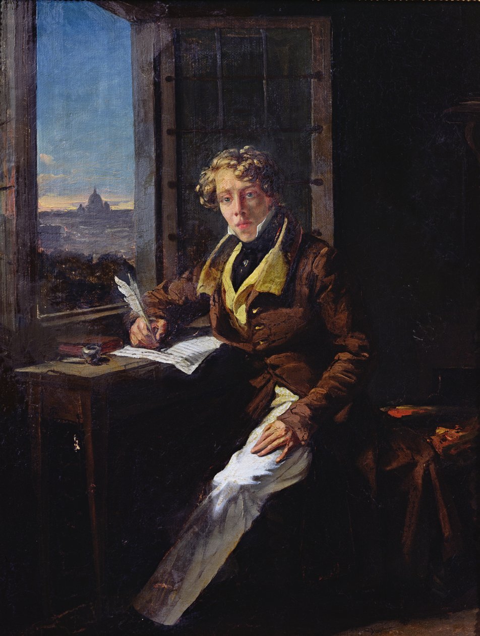Victor Rifaut（1798-1838）1822年的肖像 作者 约瑟夫·欲望法院