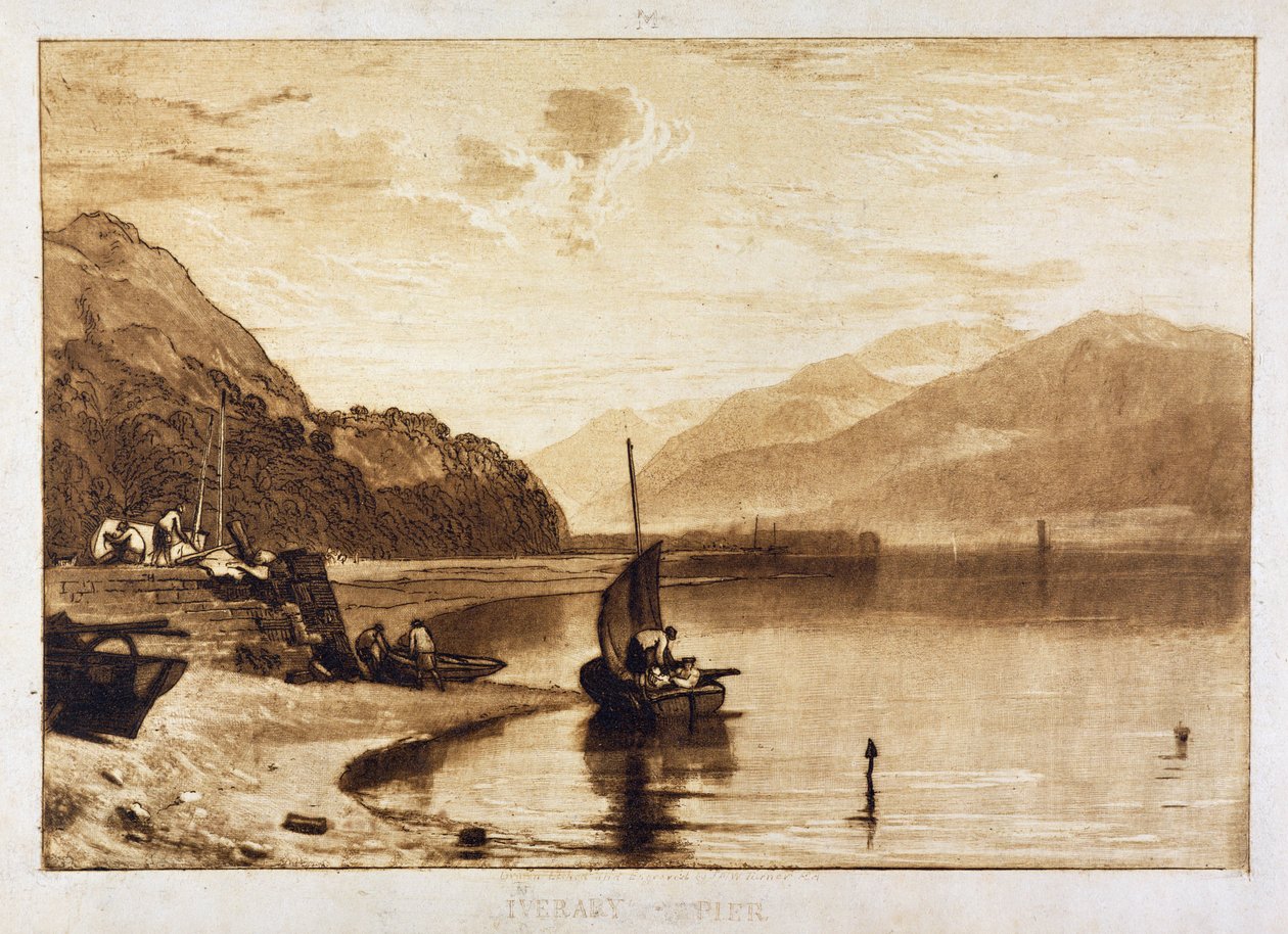 Inverary Pier，1859-61 作者 约瑟夫·马洛德·威廉·特纳