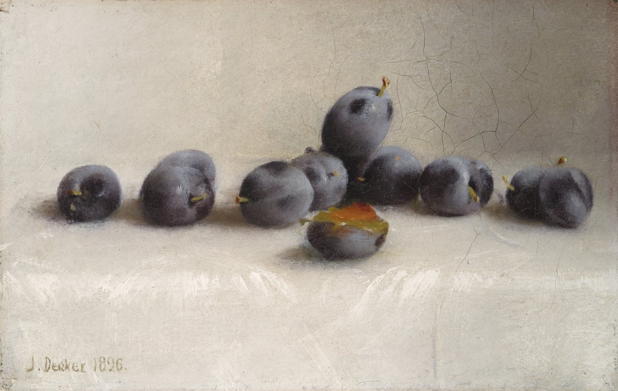 十二个李子，1896年 作者 约瑟夫·德克尔