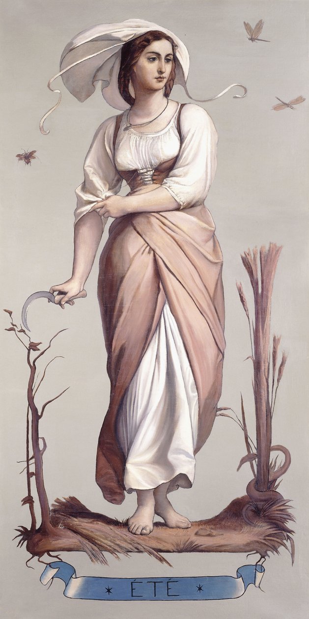 四个季节-夏季，1873-74年 作者 约瑟夫·费隆
