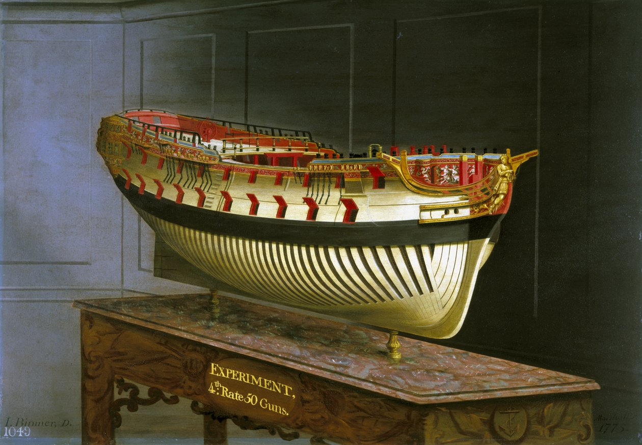HMS实验，1775 作者 约瑟夫·马歇尔