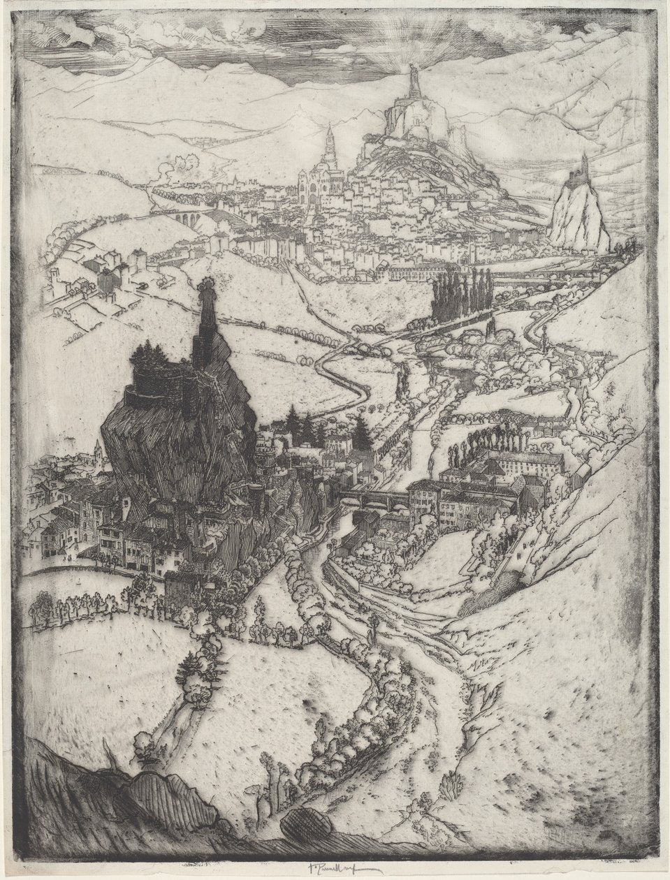 Le Puy 作者 约瑟夫·彭内尔