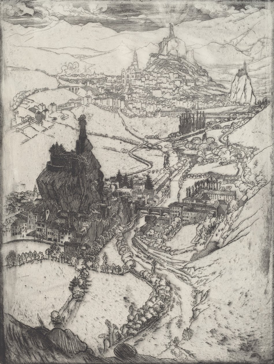 Le Puy, 1894. 作者 约瑟夫·彭内尔