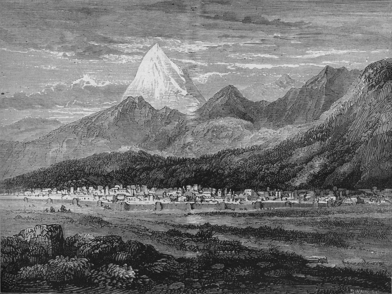 德黑兰，c1880 作者 约瑟夫·斯温