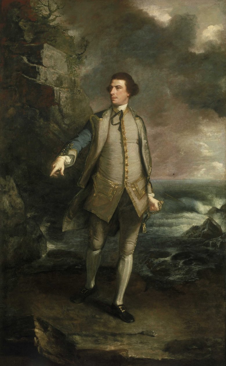 奥古斯都·凯佩尔上尉 作者 约书亚·雷诺兹（Joshua Reynolds）