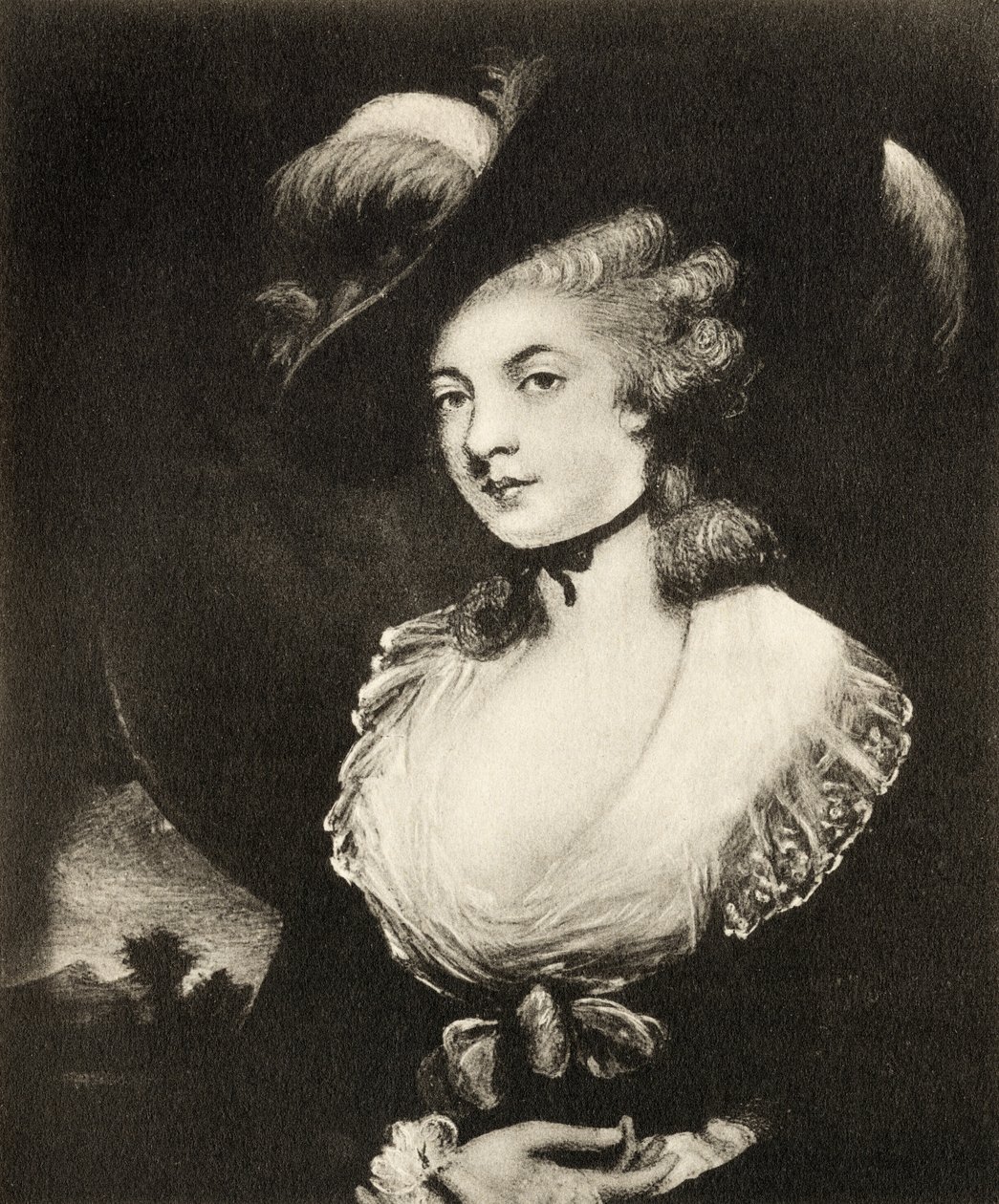 玛丽罗宾逊夫人 作者 约书亚·雷诺兹（Joshua Reynolds）