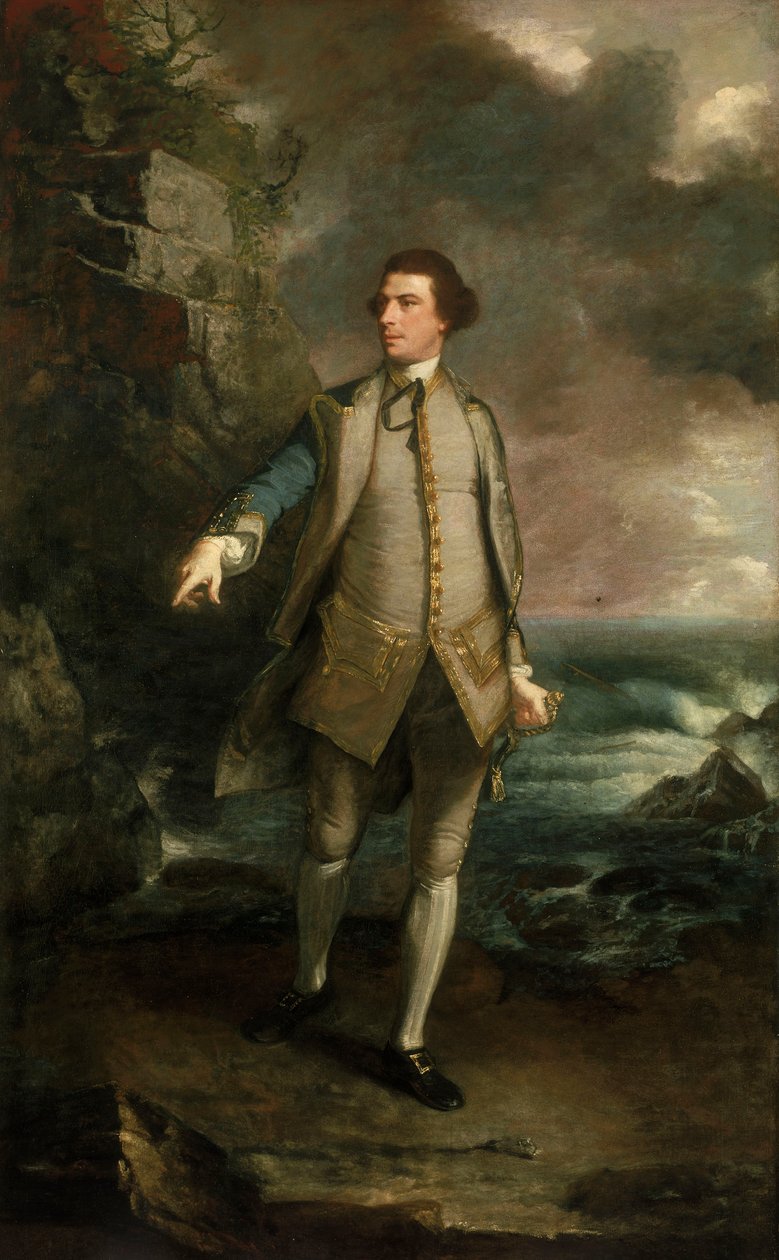 尊敬的奥古斯都-凯珀尔船长（1725-1786 年） 作者 约书亚·雷诺兹（Joshua Reynolds）