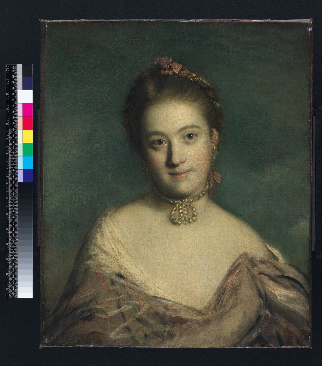 安吉洛夫人，1760年 作者 约书亚·雷诺兹（Joshua Reynolds）
