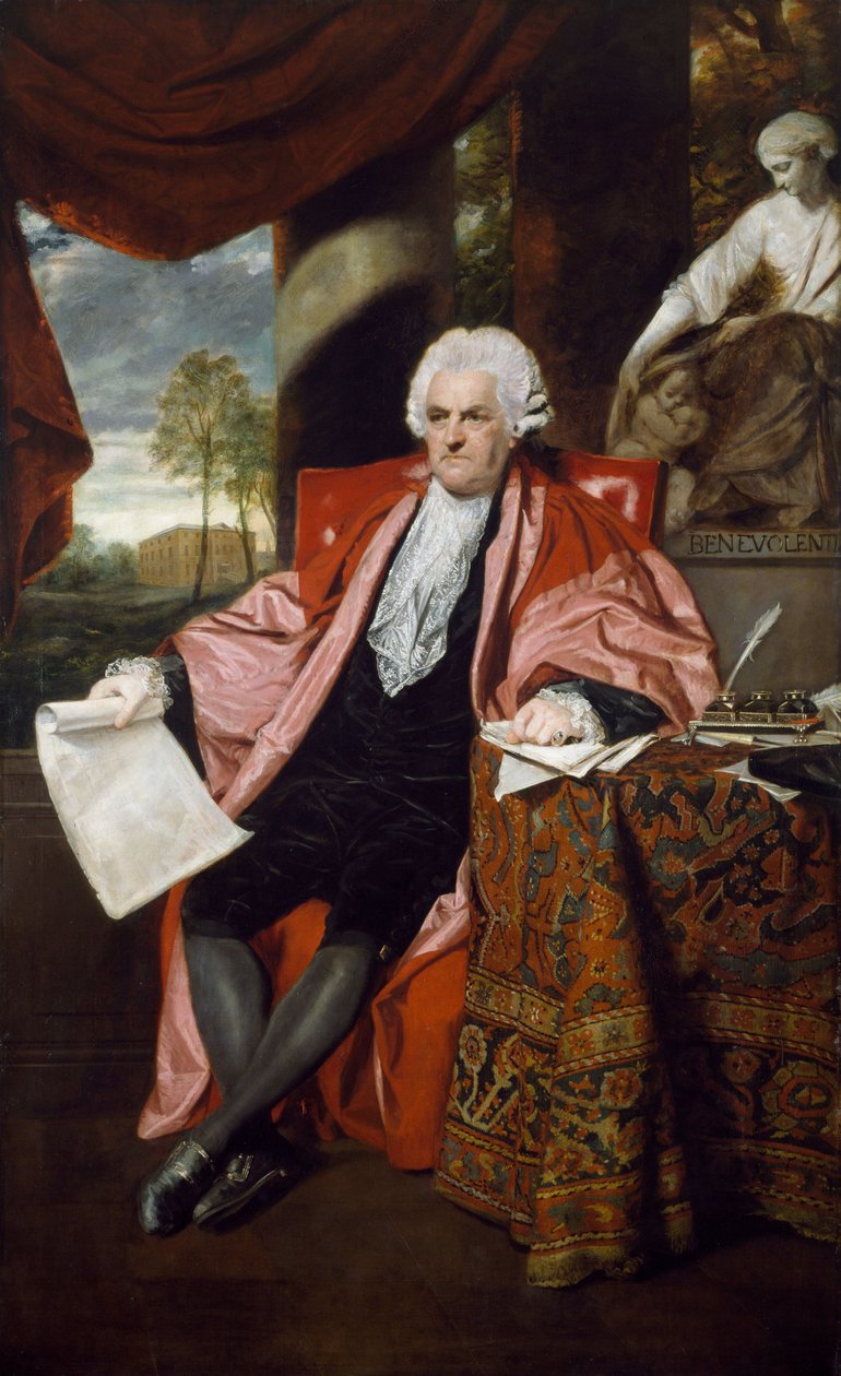 约翰·阿什博士的肖像 作者 约书亚·雷诺兹（Joshua Reynolds）