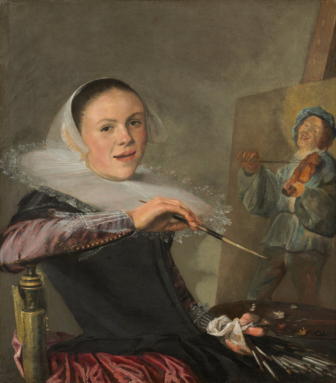 自画像 作者 朱迪思·莱斯特（Judith Leyster）