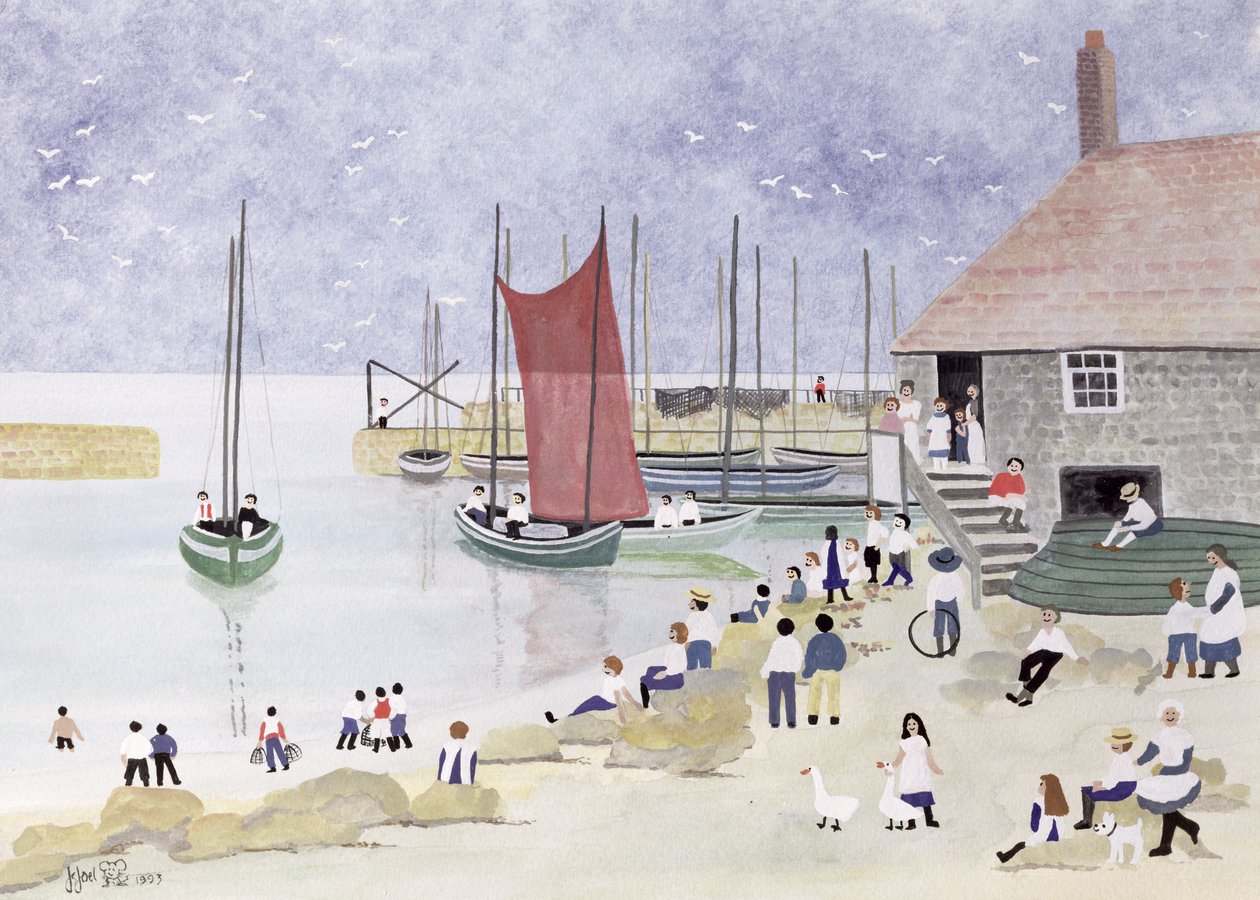 Old Mousehole，1993 作者 朱迪·乔尔