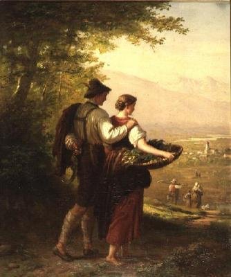黄昏 作者 朱利叶斯·科克特（Julius Kockert）