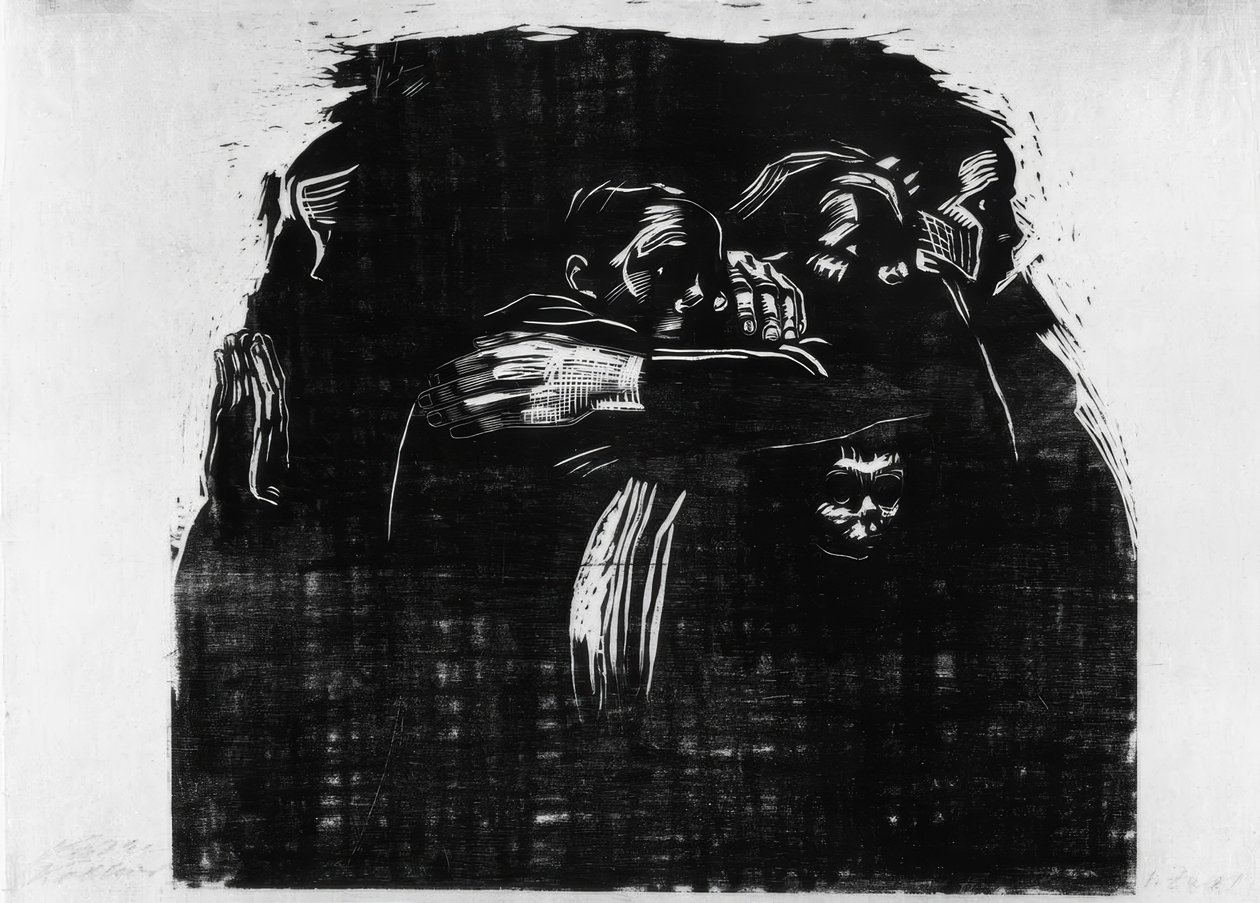 母亲柯尔维兹（K.Kollwitz） 作者 凯特·珂勒惠支