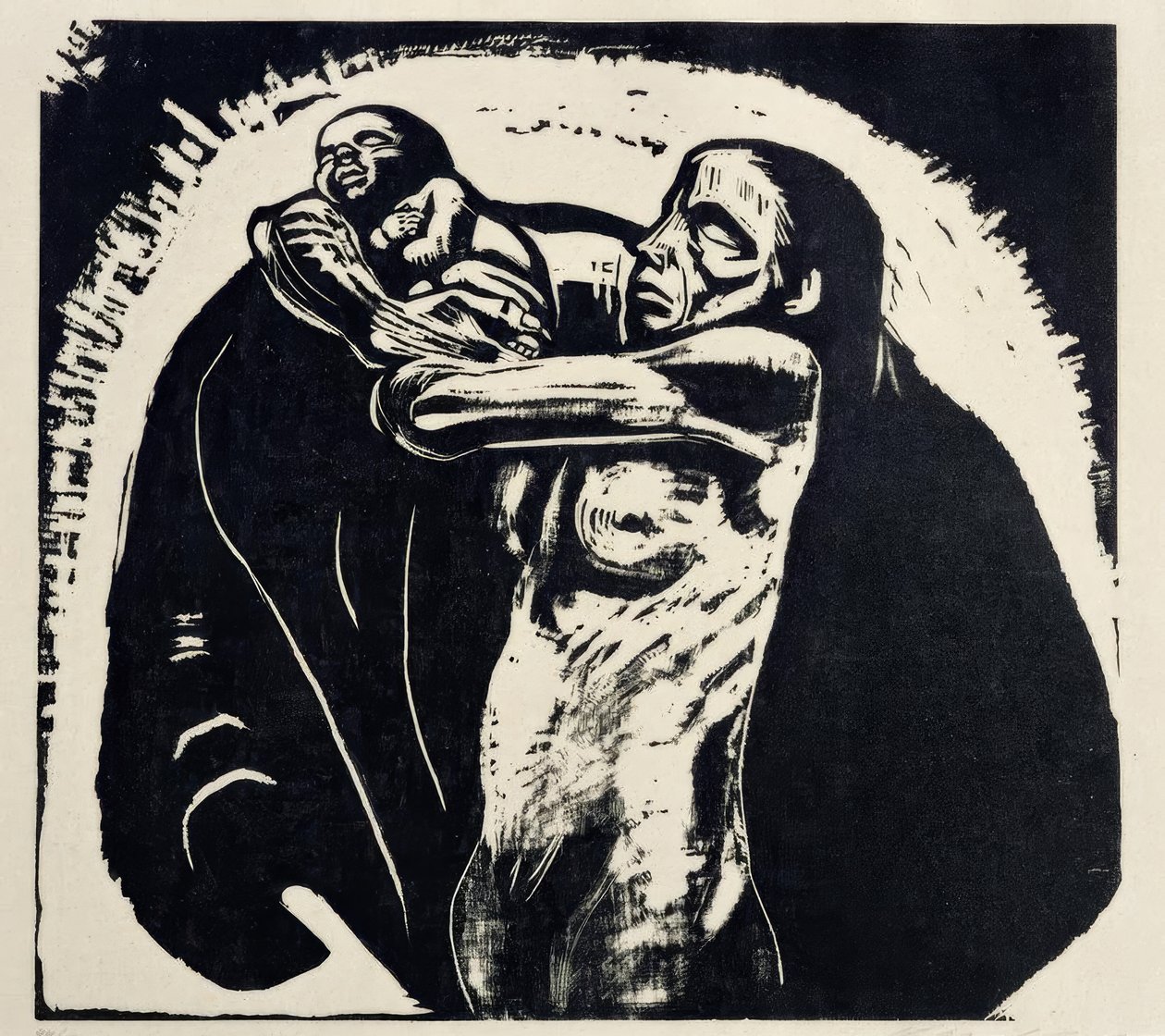受害者K.Kollwitz 作者 凯特·珂勒惠支