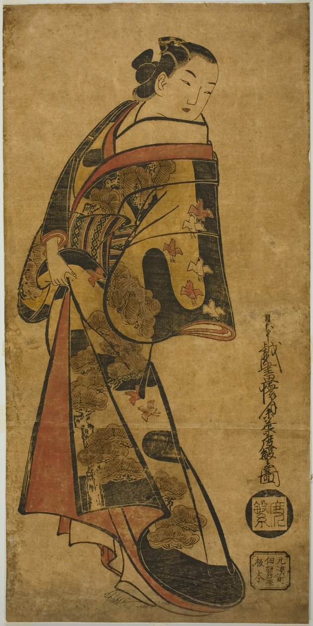 站立花魁 作者 KaigetsudōDohan