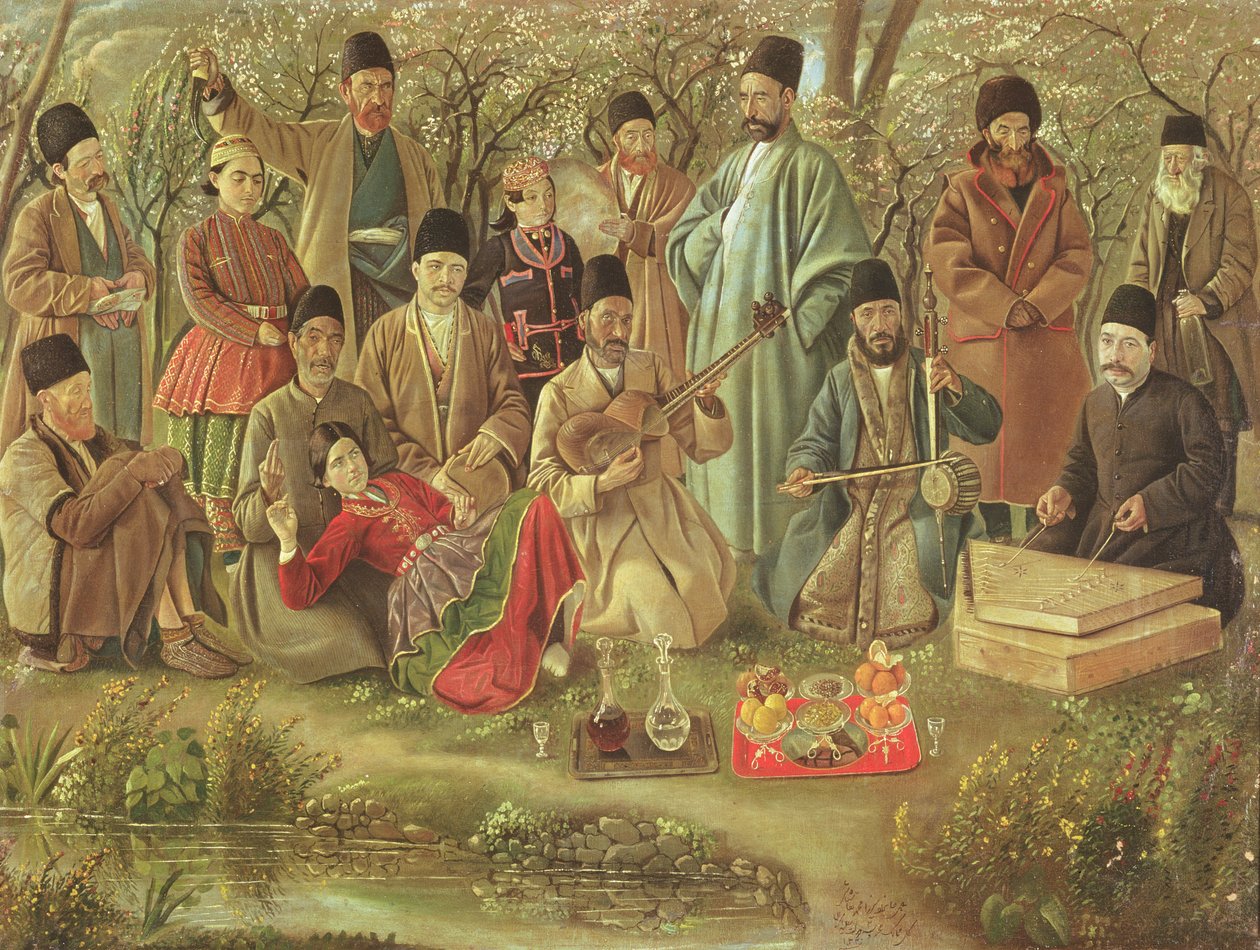 波斯音乐家 作者 卡迈勒·莫尔克