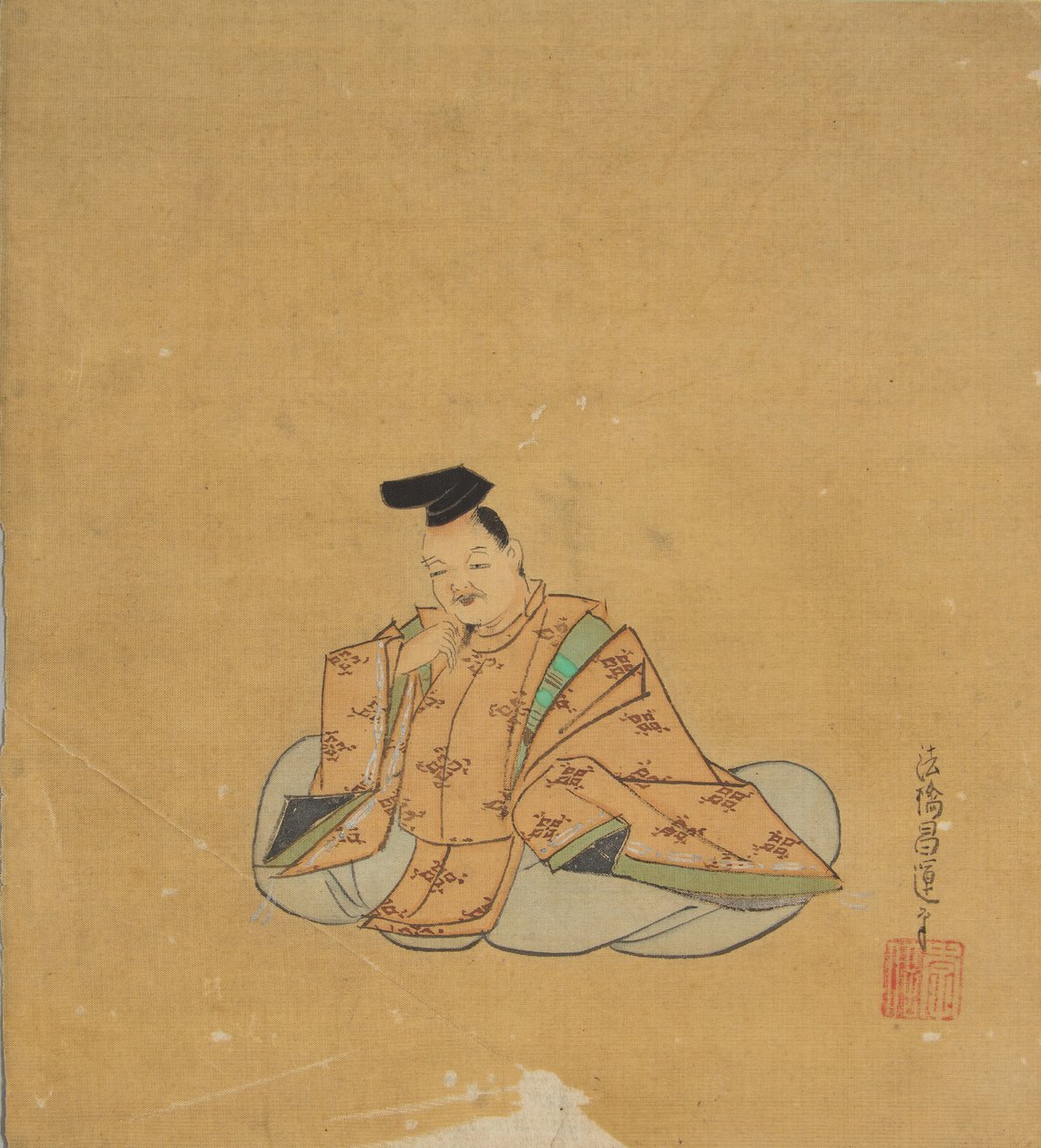 不朽的诗人，17世纪。 作者 鹿野翔