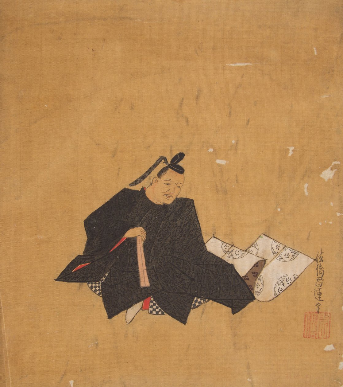 不朽的诗人，17世纪。 作者 鹿野翔