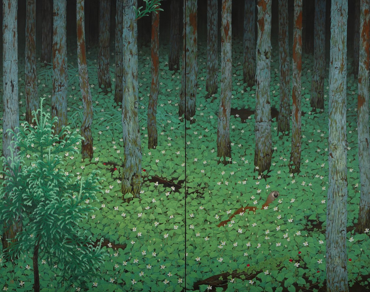 森（森林） 作者 片山武代