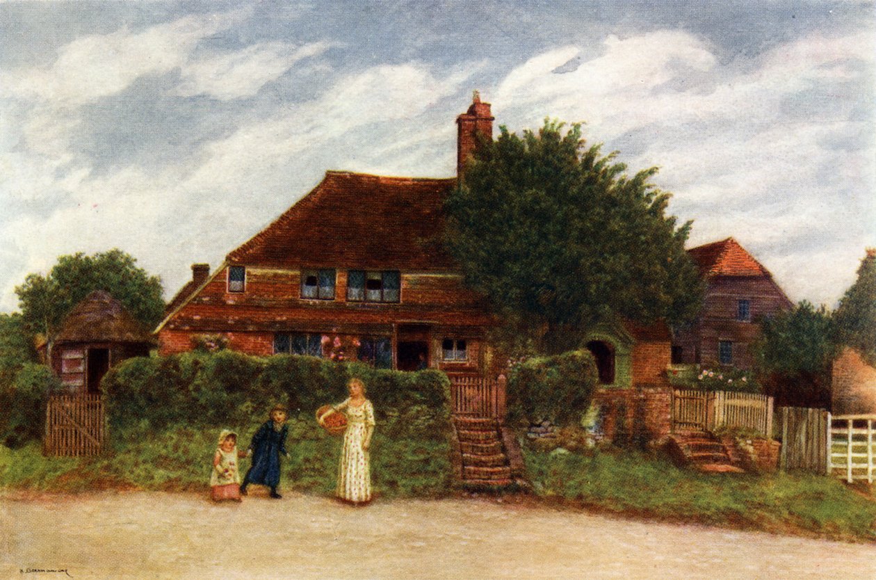 凯特格林纳威小屋。 作者 凯特·格林威（Kate Greenaway）