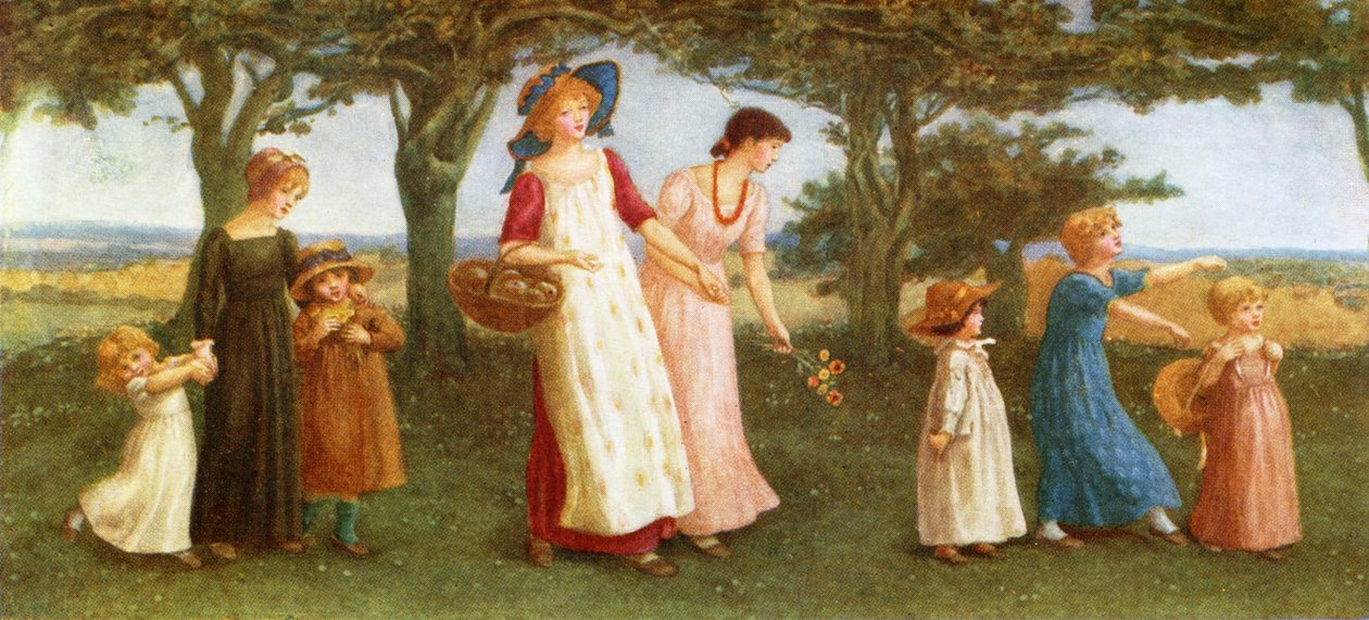 凯特格林纳威的春天 作者 凯特·格林威（Kate Greenaway）