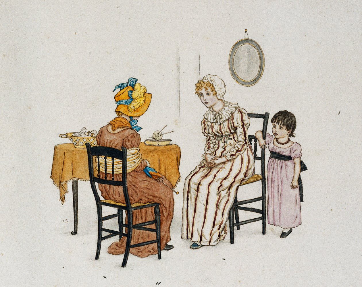 索菲亚的傻瓜帽， 作者 凯特·格林威（Kate Greenaway）