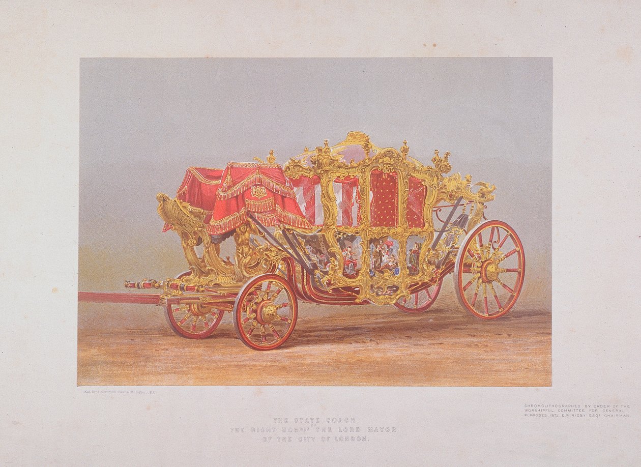 市长的马车，1872年 作者 凯尔兄弟