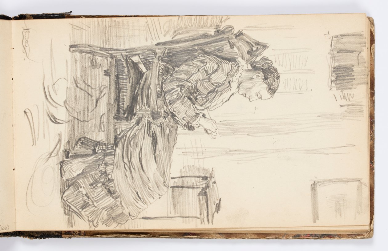 素描本页面 作者 凯尼恩·考克斯（Kenyon Cox）