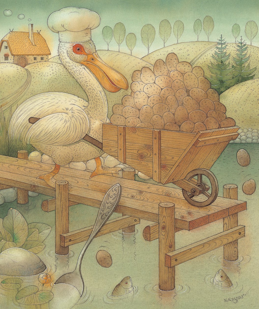 Pelican，2005年（纸上谈生） 作者 卡斯图蒂斯·卡斯帕拉维修斯（Kestutis Kasparavicius）