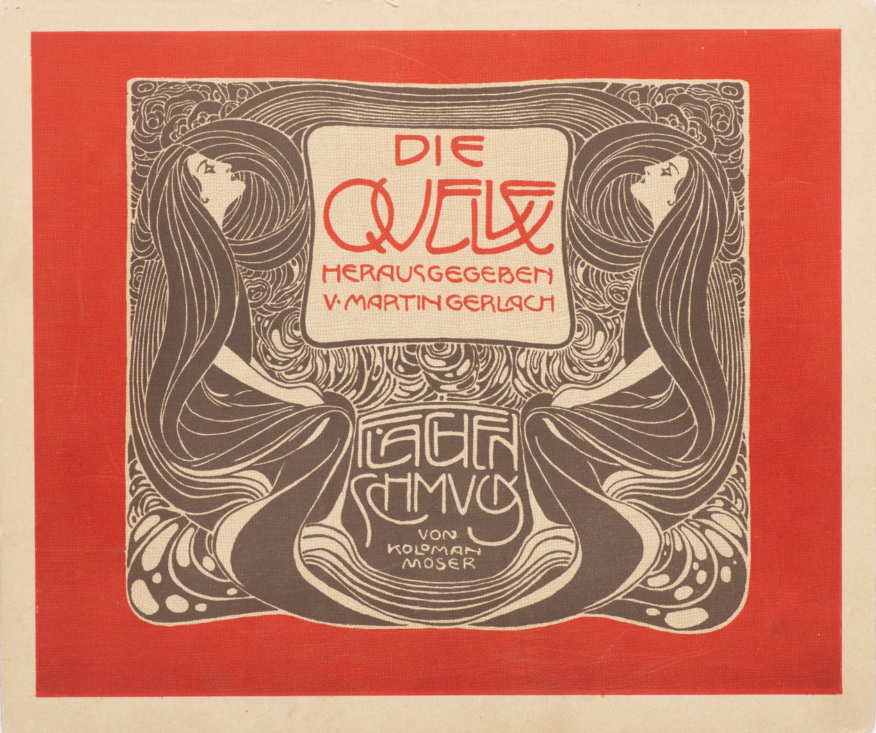 来源，1901年。 作者 科洛曼·莫泽（Koloman Moser）