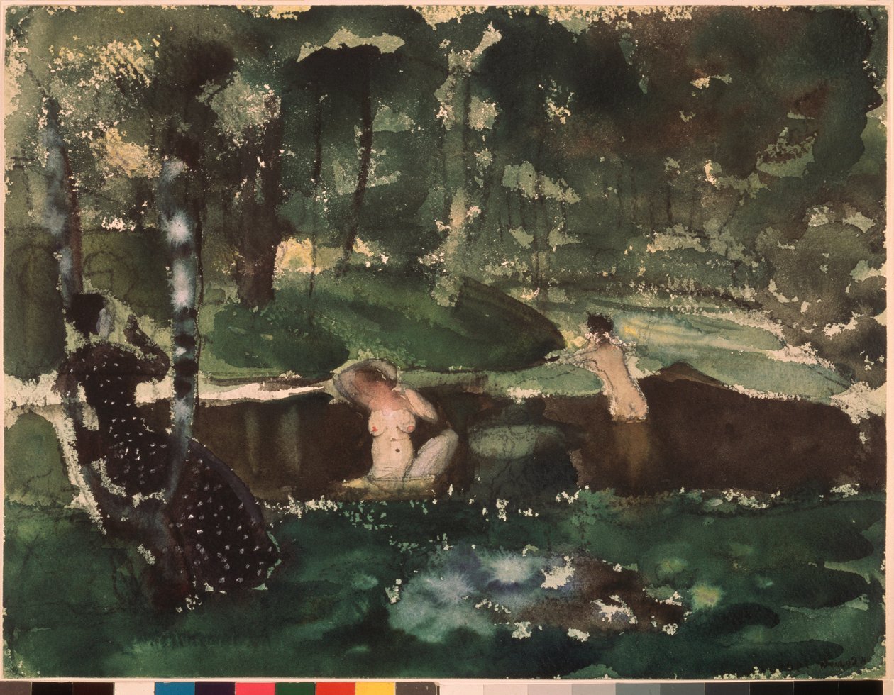 Bathers 作者 康斯坦丁·安德烈维奇·索莫夫