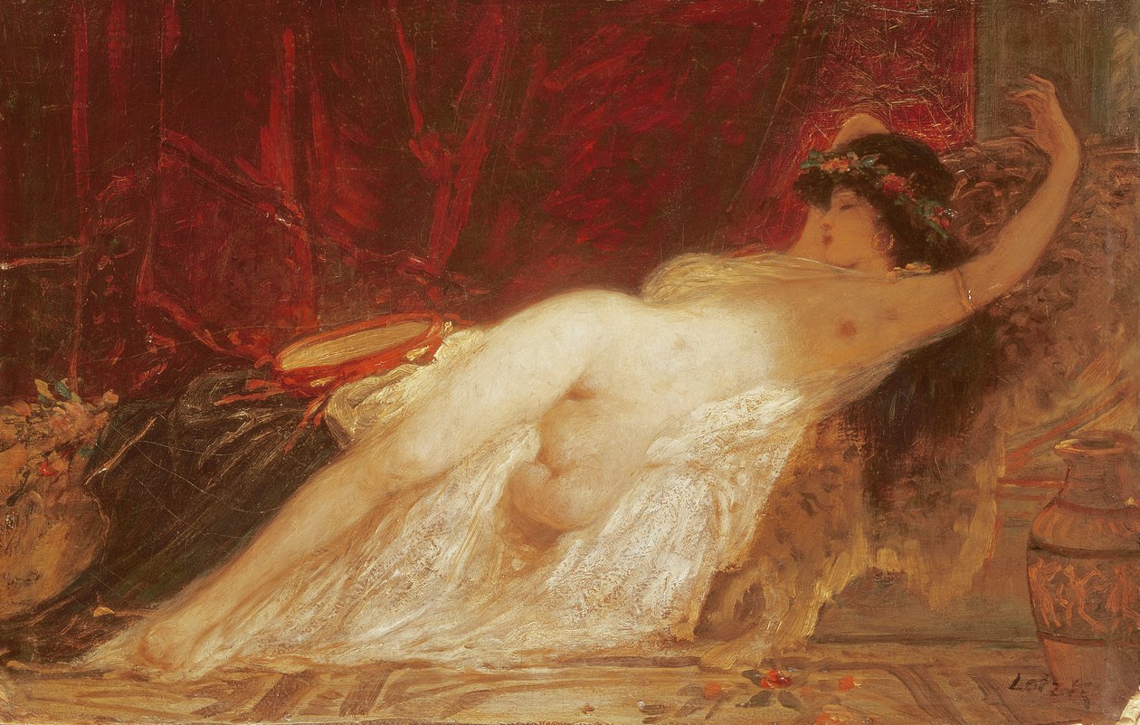 睡觉的Bacchante 作者 卡罗莉·洛兹（KárolyLotz）