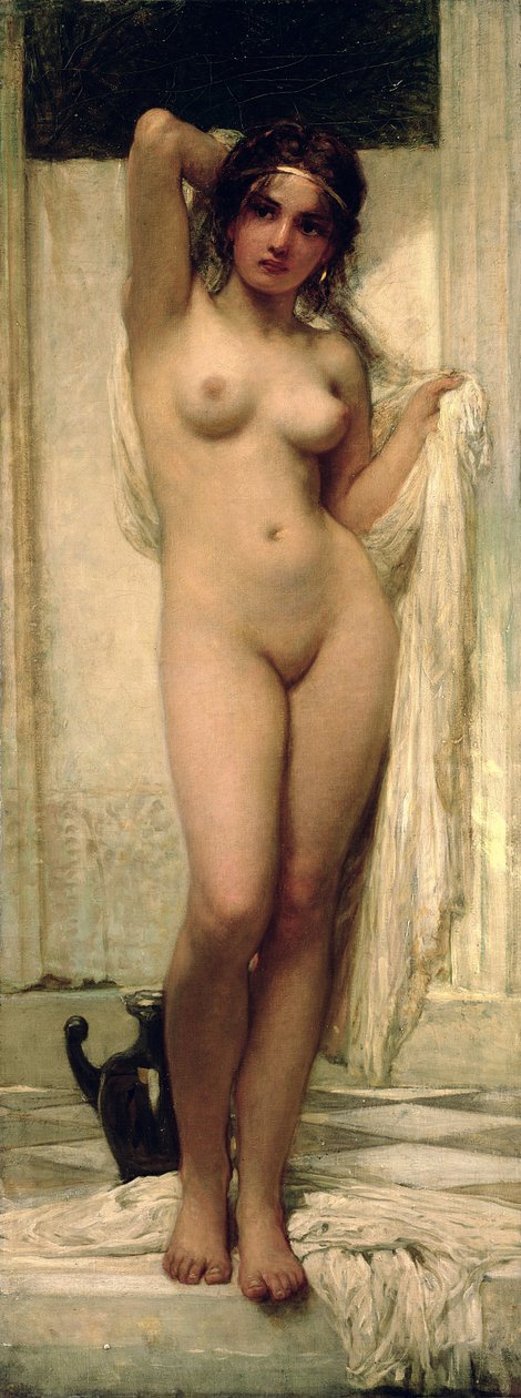 女人沐浴，1901年 作者 卡罗莉·洛兹（KárolyLotz）