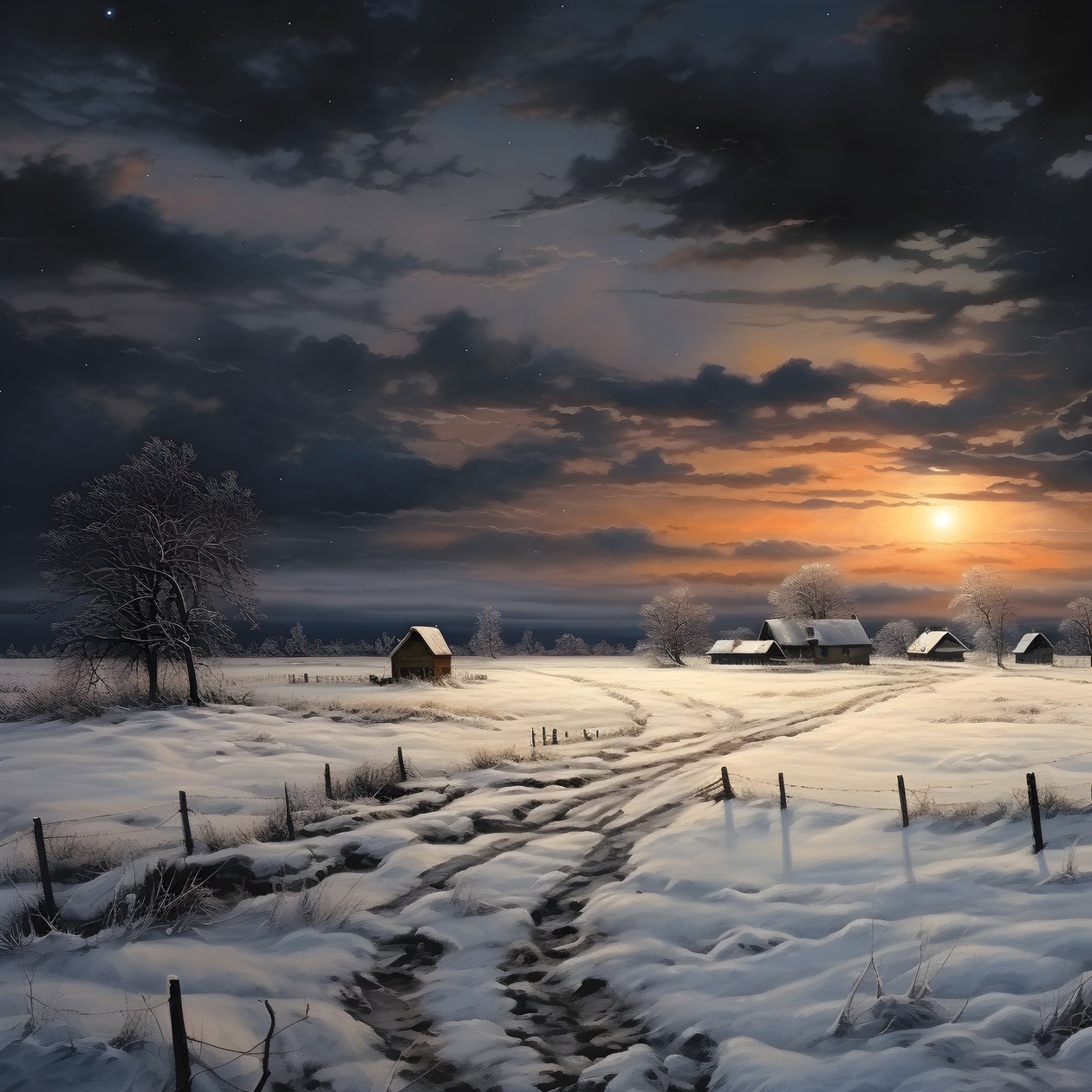雪景中型农场 2 作者 库尔特赫普克