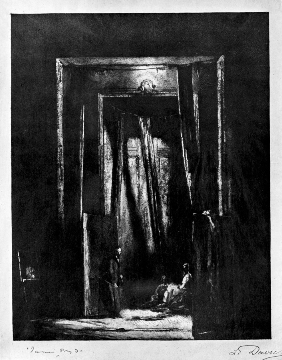 险恶的内政部，1930年。 作者 戴维