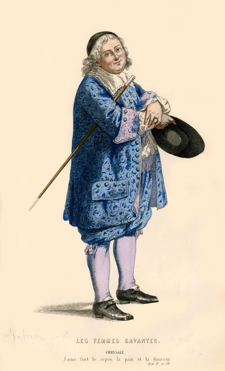 Chrysale，1868年。 作者 沃尔夫