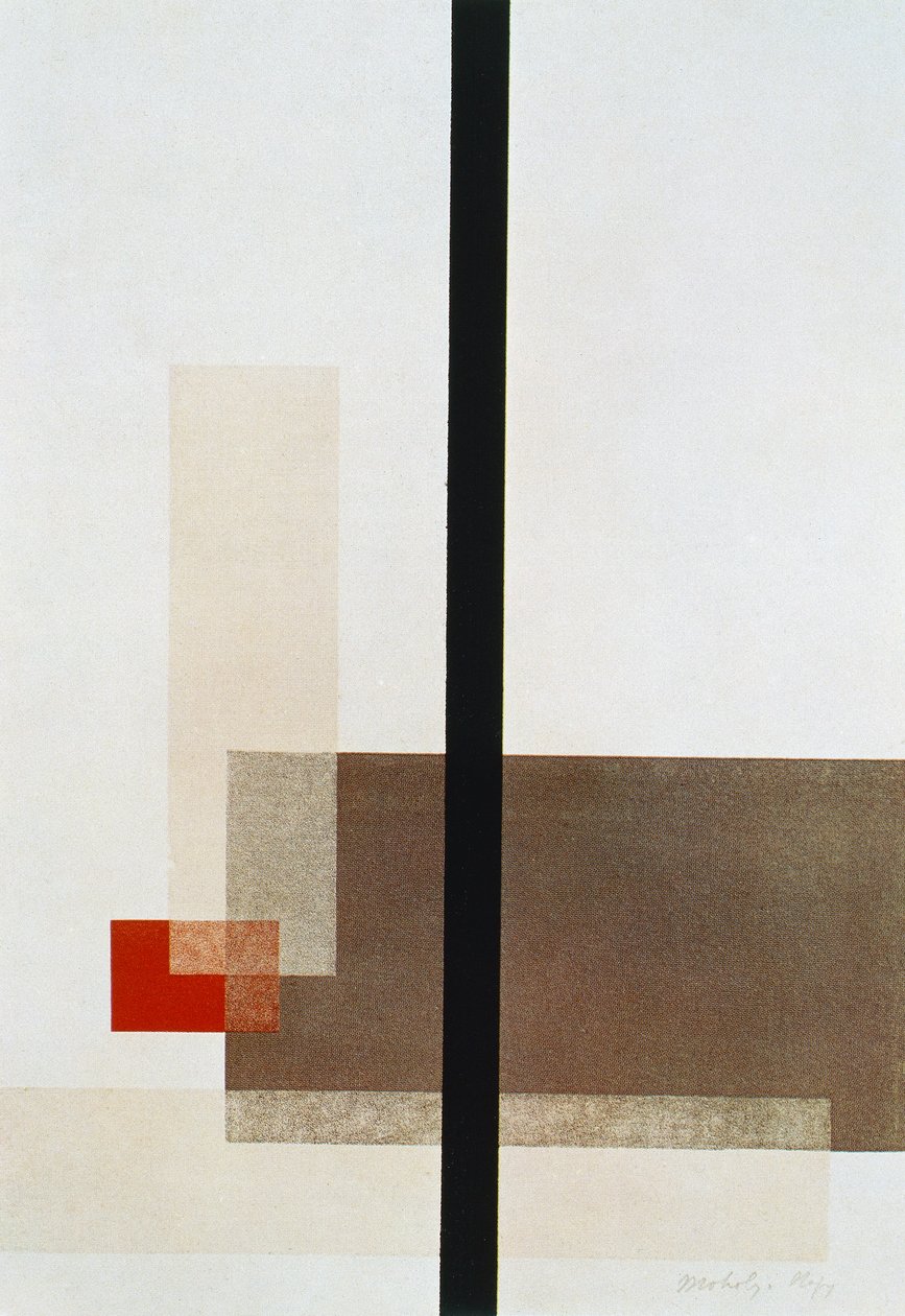 构成 作者 拉斯洛·莫霍利·纳吉（Laszlo Moholy Nagy）