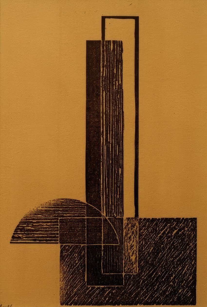 无题（建构主义作品） 作者 拉斯洛·莫霍利·纳吉（Laszlo Moholy Nagy）