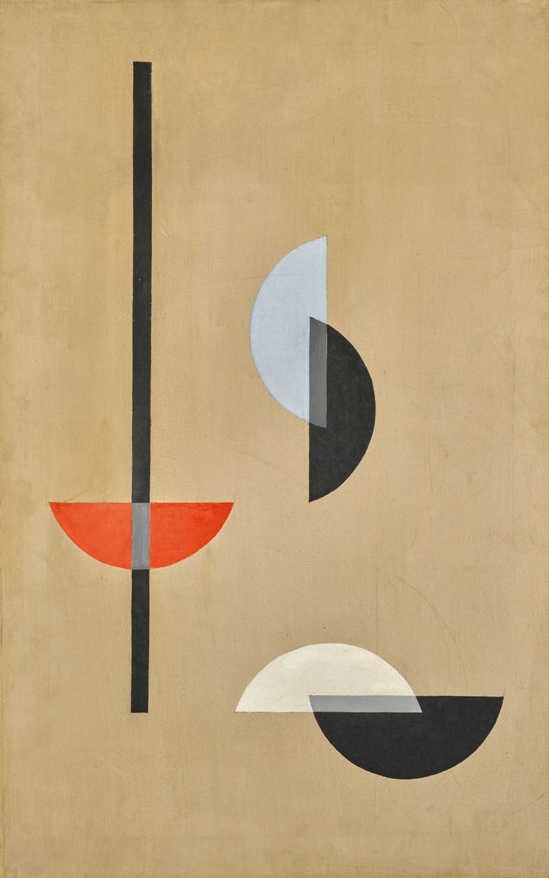 分段，1921年。 作者 拉斯洛·莫霍利·纳吉（Laszlo Moholy Nagy）