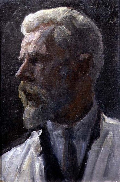 自画像 作者 Laurit 的洒水器 Tuxen