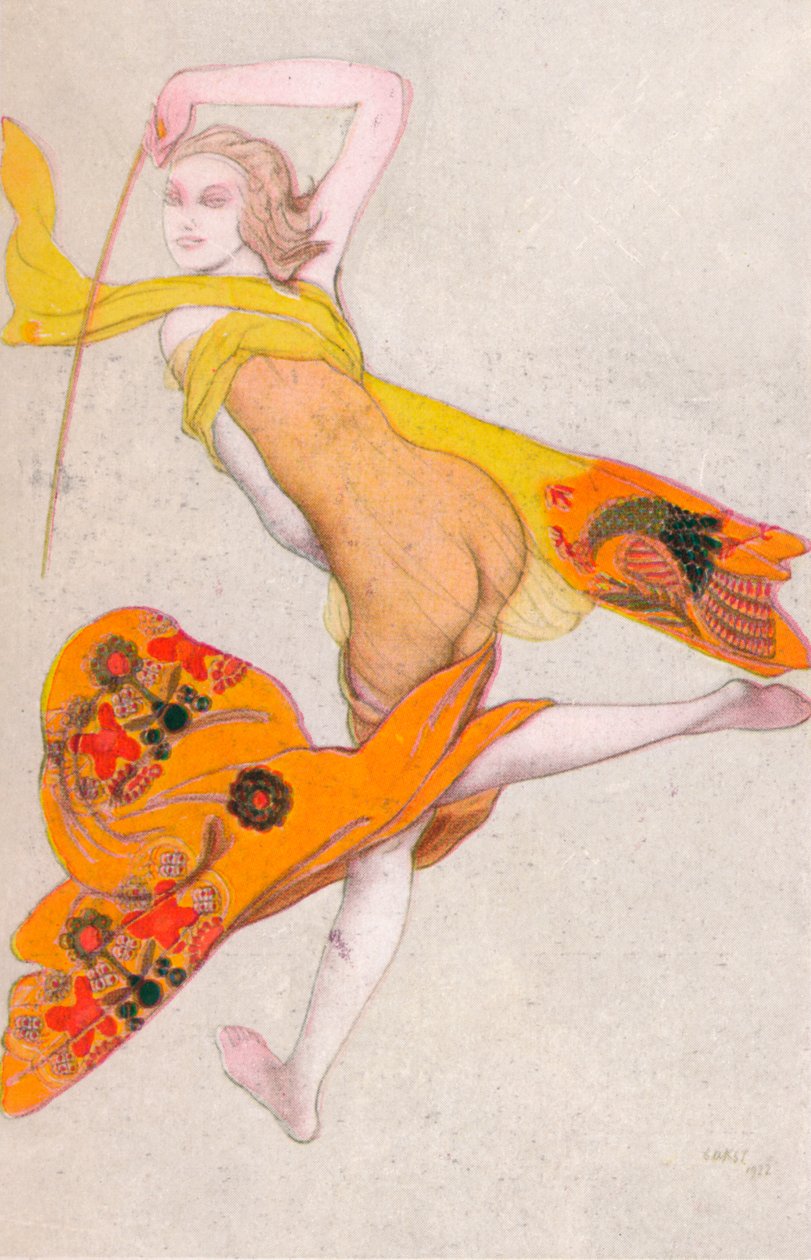 跳舞奴隶，1922，1923 作者 莱昂·巴克斯特