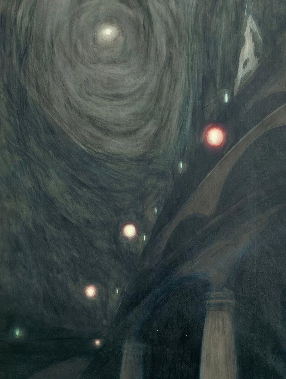 L.Spilliaert，月光 作者 里昂·斯皮里亚特