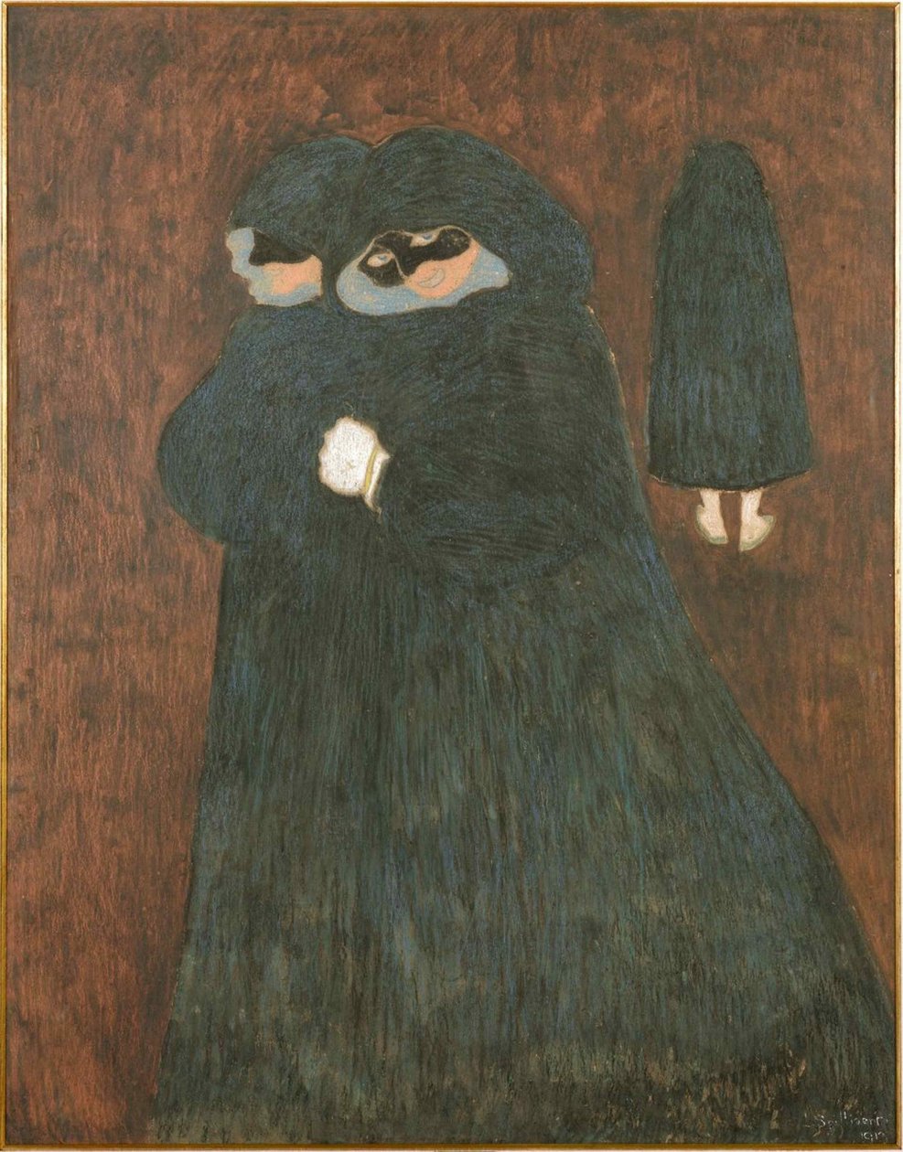 The Dominos, 1913. 作者 里昂·斯皮里亚特