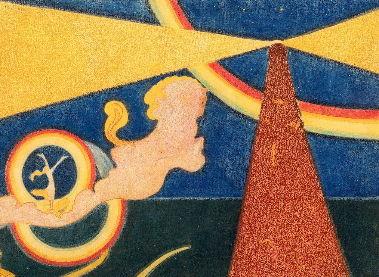 灯塔，1910年。 作者 里昂·斯皮里亚特