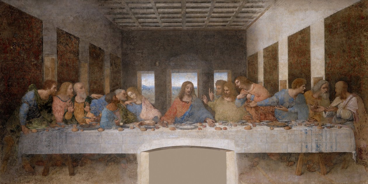 最后的晚餐 作者 达芬奇（Leonardo da Vinci）