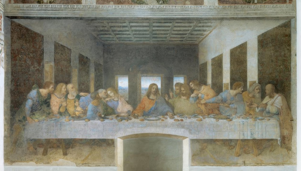 主的晚餐 作者 达芬奇（Leonardo da Vinci）