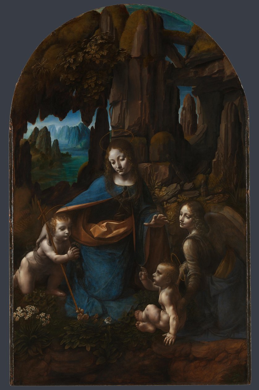 岩石处女 作者 达芬奇（Leonardo da Vinci）