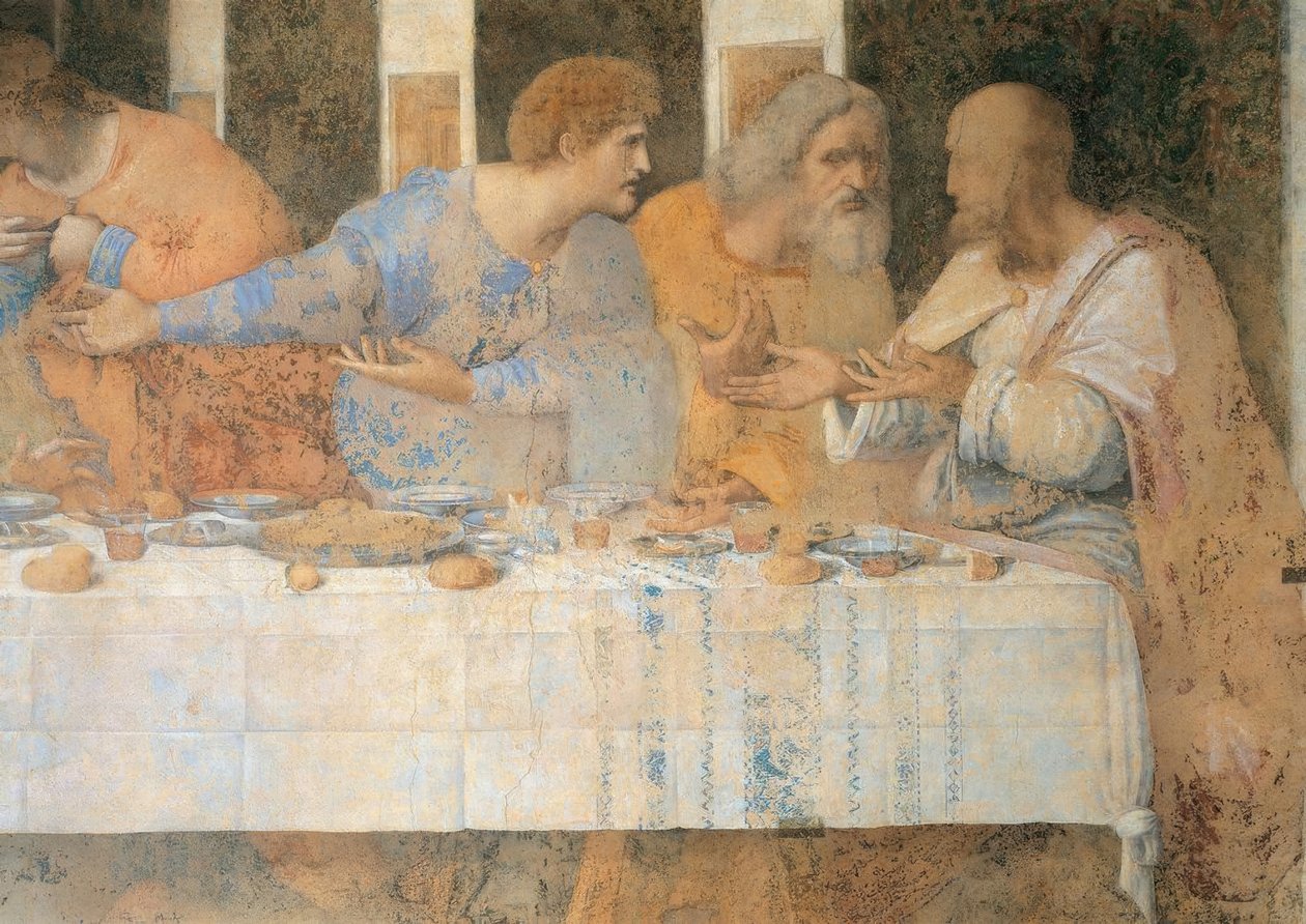 主的晚餐 作者 达芬奇（Leonardo da Vinci）