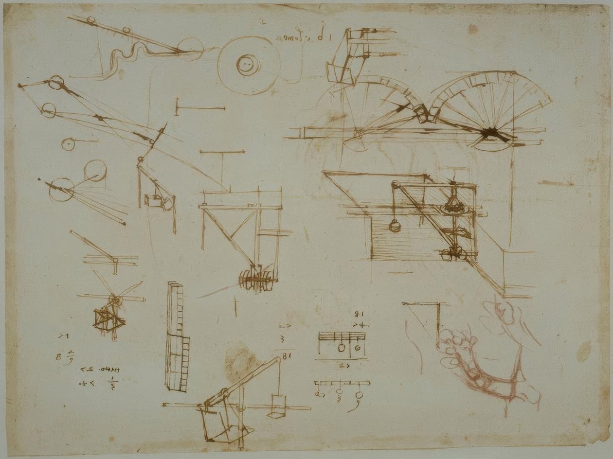 机械学 作者 达芬奇（Leonardo da Vinci）